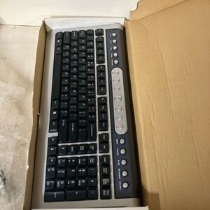 AOpen Keyboard Standard Wired QWERTY Multimedia Numeric Keypad‎ Modern Tech